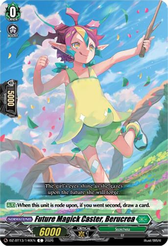 [DZ-BT13/140EN](C) Future Magick Caster, Berucrea