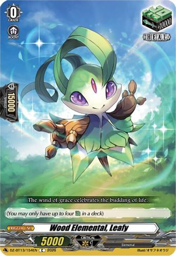 [DZ-BT13/154EN](C) Wood Elemental, Leafy