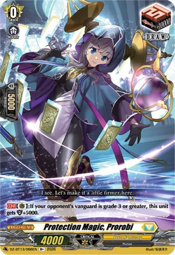 [DZ-BT13/066EN](R+) Protection Magic, Prorobi