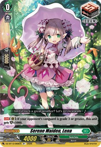 [DZ-BT13/069EN](R+) Serene Maiden, Lena