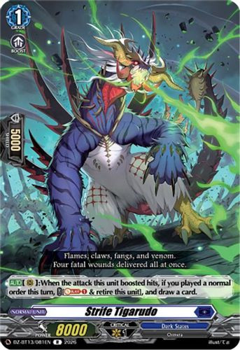 [DZ-BT13/081EN](R) Strife Tigarudo