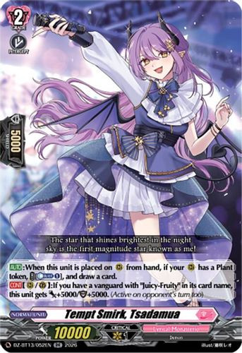 [DZ-BT13/052EN](RR) Tempt Smirk, Tsadamua