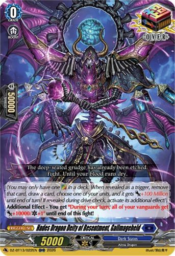[DZ-BT13/022EN](ORR) Hades Dragon Deity of Resentment, Gallmageheld