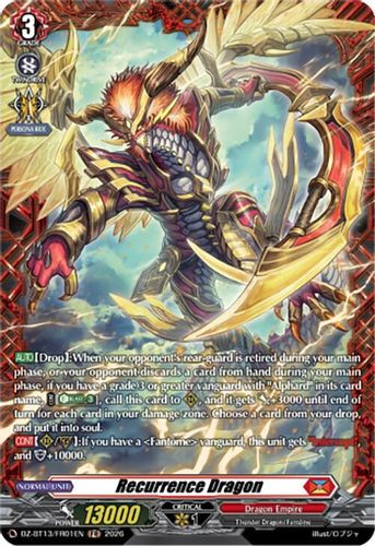 [DZ-BT13/FR01EN](FR) Recurrence Dragon (FR)