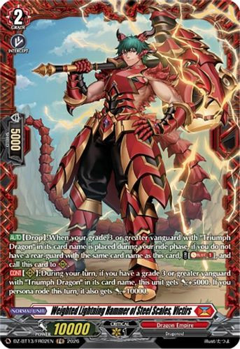 [DZ-BT13/FR02EN](FR) Weighted Lightning Hammer of Steel Scales, Victirs (FR)