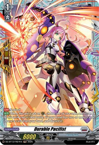 [DZ-BT13/FR27EN](FR) Durable Pacifist (FR)