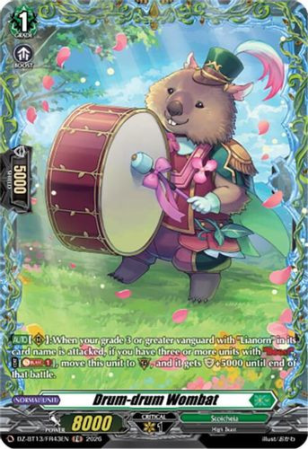 [DZ-BT13/FR43EN](FR) Drum-drum Wombat (FR)