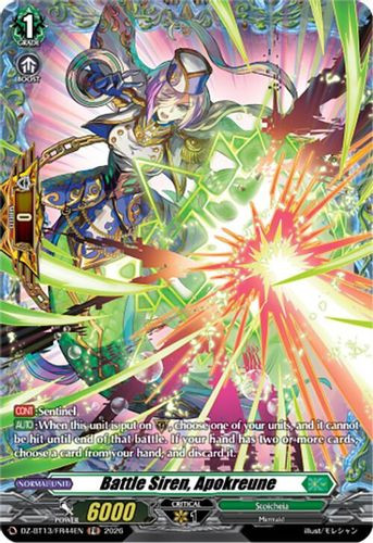 [DZ-BT13/FR44EN](FR) Battle Siren, Apokreune (FR)
