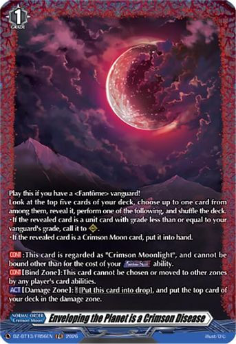 [DZ-BT13/FR56EN](FR) Enveloping the Planet is a Crimson Disease (FR)