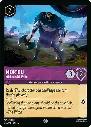 [LOR12-035/204](C) Mor'du - Wicked with Pride