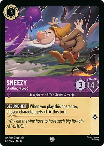 [LOR12-042/204](C) Sneezy - Startlingly Loud