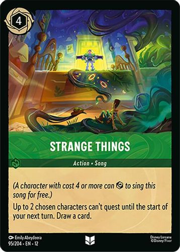 [LOR12-095/204](U) Strange Things
