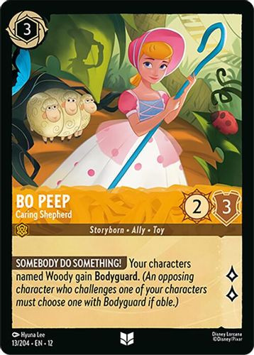 [LOR12-013/204](U) Bo Peep - Caring Shepherd (Foil)