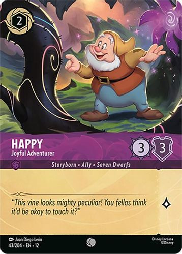 [LOR12-043/204](C) Happy - Joyful Adventurer (Foil)
