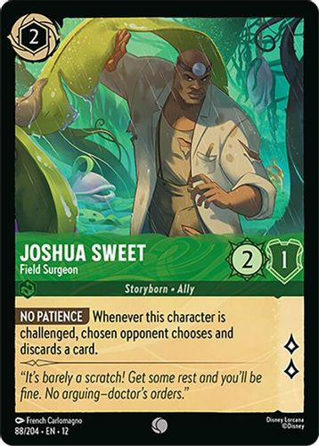 [LOR12-088/204](C) Joshua Sweet - Field Surgeon (Foil)
