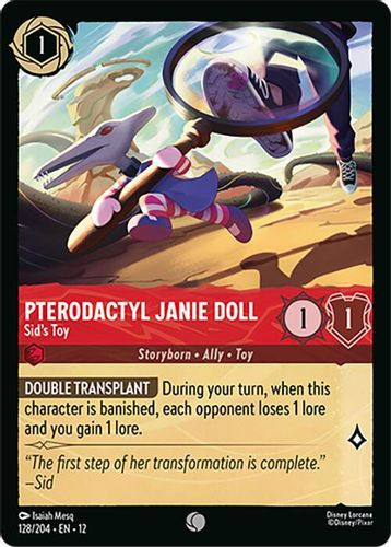 [LOR12-128/204](C) Pterodactyl Janie Doll - Sid's Toy (Foil)