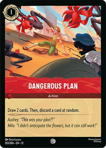 [LOR12-133/204](C) Dangerous Plan (Foil)