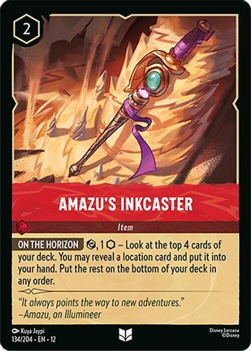 [LOR12-134/204](U) Amazu's Inkcaster (Foil)
