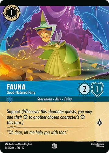 [LOR12-140/204](C) Fauna - Good-Natured Fairy (Foil)