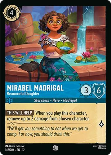 [LOR12-142/204](C) Mirabel Madrigal - Resourceful Daughter (Foil)