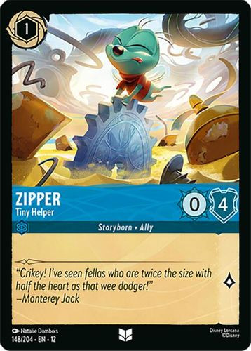 [LOR12-148/204](U) Zipper - Tiny Helper (Foil)