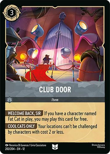 [LOR12-202/204](U) Club Door (Foil)