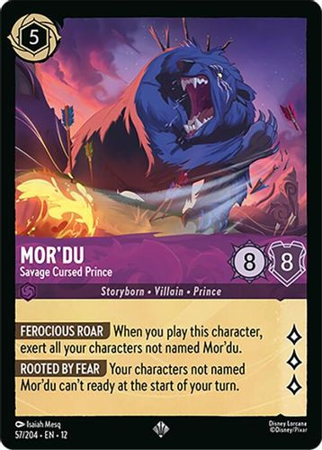 [LOR12-057/204](SR) Mor'du - Savage Cursed Prince