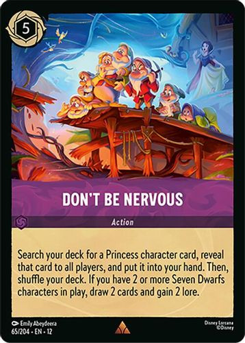 [LOR12-065/204](R) Don't Be Nervous