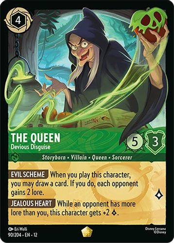 [LOR12-090/204](L) The Queen - Devious Disguise
