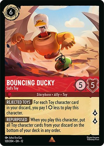 [LOR12-120/204](R) Bouncing Ducky - Sid's Toy