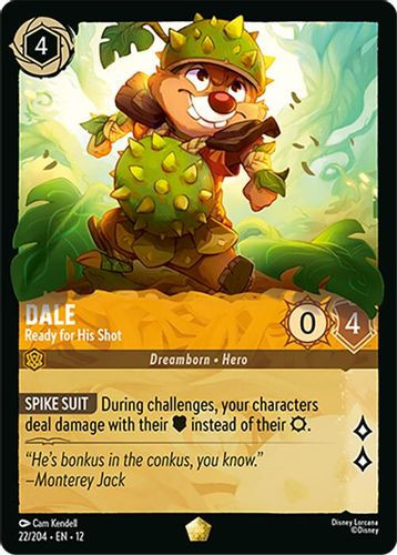 [LOR12-022/204](L) Dale - Ready for His Shot (Foil)