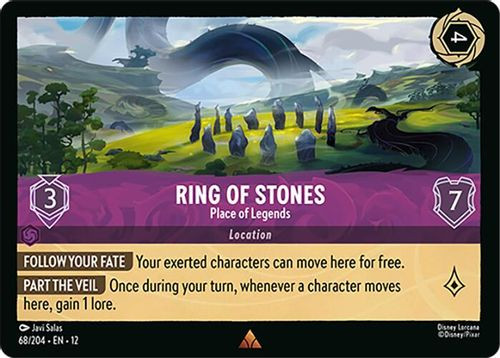 [LOR12-068/204](R) Ring of Stones - Place of Legends (Foil)