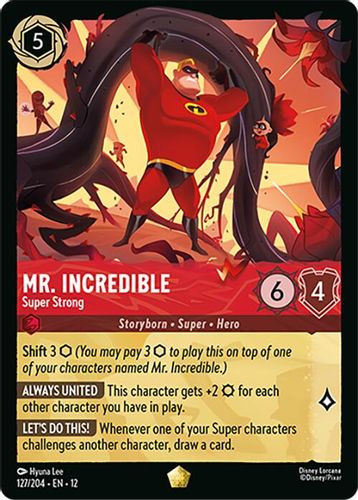 [LOR12-127/204](L) Mr. Incredible - Super Strong (Foil)