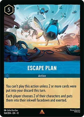 [LOR12-164/204](R) Escape Plan (Foil)
