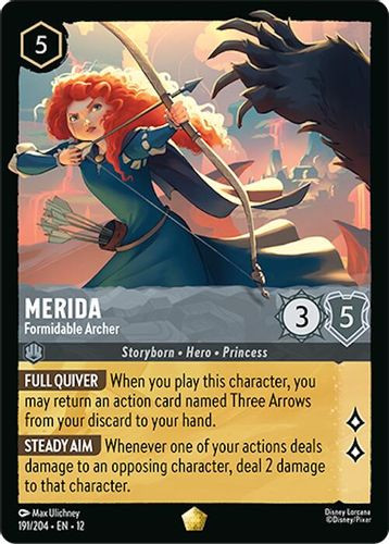 [LOR12-191/204](L) Merida - Formidable Archer (Foil)