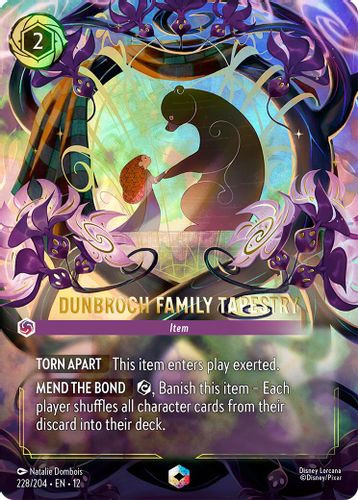 [LOR12-228/204](E) Dunbroch Family Tapestry (Foil)