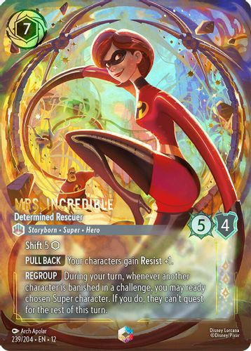[LOR12-239/204](E) Mrs. Incredible - Determined Rescuer (Foil)