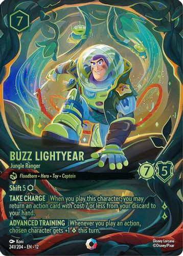 [LOR12-241/204](I) Buzz Lightyear - Jungle Ranger (Foil)