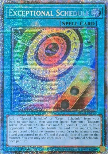 [BLZD-EN054] Exceptional Schedule (Starlight Rare)<1st>