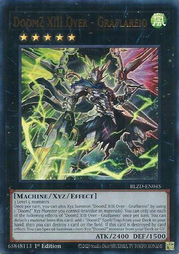 [BLZD-EN045] DoomZ XIII Over - Graflareio (Ultra Rare)<1st>