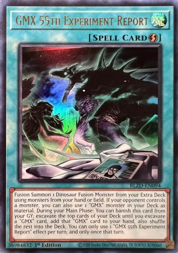[BLZD-EN094] GMX 55th Experiment Report (Ultra Rare)<1st>