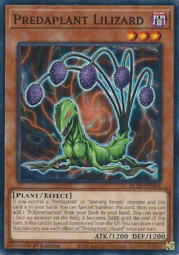 [BLZD-EN008] Predaplant Lilizard (Common)<1st>