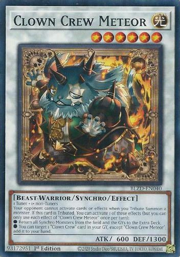 [BLZD-EN040] Clown Crew Meteor (Common)<1st>