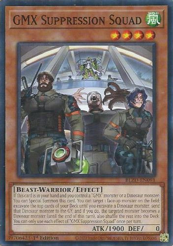 [BLZD-EN091] GMX Suppression Squad (Common)<1st>