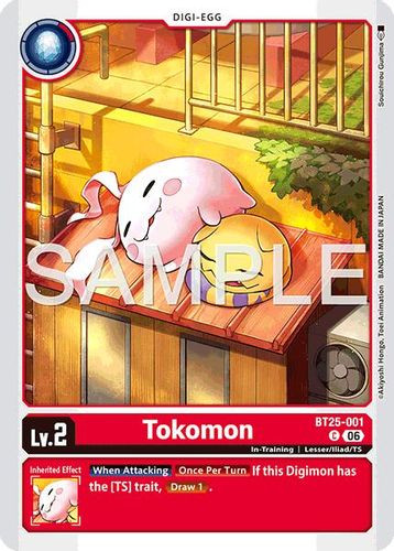 [BT25-001](C) Tokomon