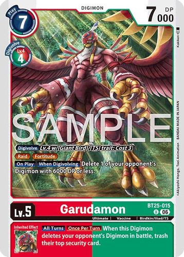 [BT25-015](U) Garudamon