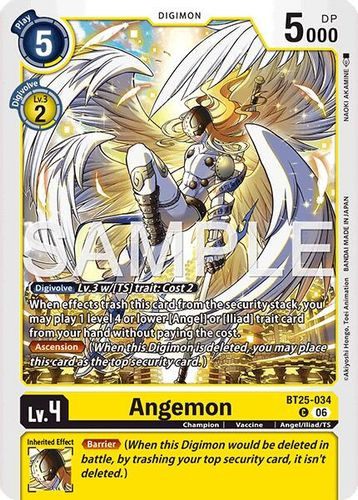 [BT25-034](C) Angemon