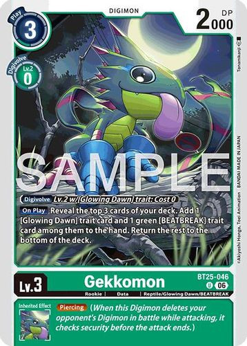 [BT25-046](U) Gekkomon