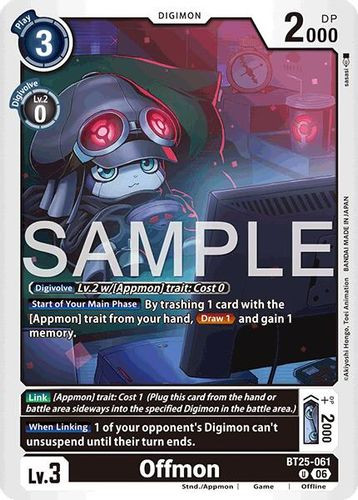 [BT25-061](U) Offmon
