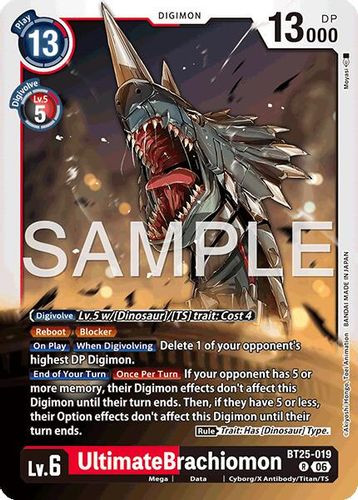 [BT25-019](R) UltimateBrachiomon (Foil)